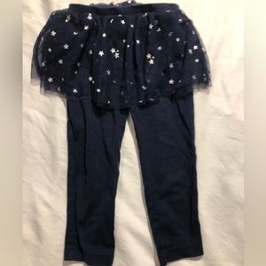 Oshkosh leggings/skirt, size 24 months